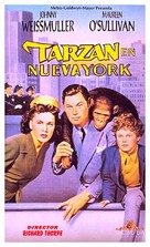 Tarzan&#039;s New York Adventure - Spanish VHS movie cover (xs thumbnail)