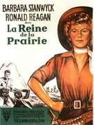 Cattle Queen of Montana - French Movie Poster (xs thumbnail)