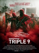 Triple 9 - French Movie Poster (xs thumbnail)