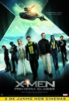 X-Men: First Class - Brazilian Movie Poster (xs thumbnail)