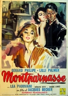 Les Amants de Montparnasse (Montparnasse 19) - Italian Movie Poster (xs thumbnail)