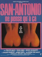 San-Antonio ne pense qu&#039;&agrave; &ccedil;a - French Movie Poster (xs thumbnail)