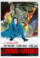 Cammino della speranza, Il - Italian Movie Poster (xs thumbnail)