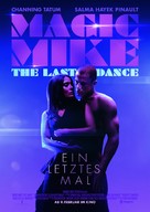 Magic Mike&#039;s Last Dance - German Movie Poster (xs thumbnail)