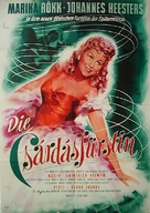 Die Csardasf&uuml;rstin - German Movie Poster (xs thumbnail)