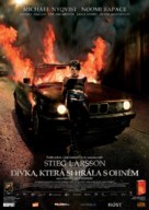 Flickan som lekte med elden - Czech Movie Poster (xs thumbnail)