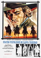 I quattro pistoleri di Santa Trinit&agrave; - Spanish Movie Poster (xs thumbnail)