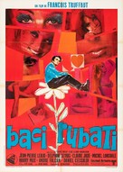 Baisers vol&eacute;s - Italian Movie Poster (xs thumbnail)
