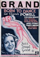 Born to Dance - Dutch Movie Poster (xs thumbnail)