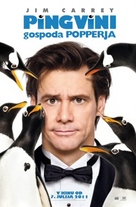 Mr. Popper&#039;s Penguins - Slovenian Movie Poster (xs thumbnail)