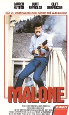 Malone - Finnish VHS movie cover (xs thumbnail)