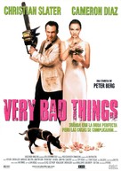 Very Bad Things - Spanish Movie Poster (xs thumbnail)
