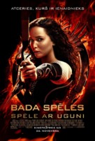 The Hunger Games: Catching Fire - Latvian Movie Poster (xs thumbnail)