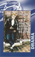 Rebel Without a Cause - German VHS movie cover (xs thumbnail)