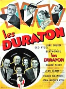 Les Duraton - French Movie Poster (xs thumbnail)