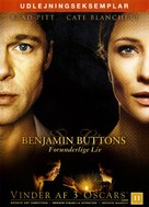 The Curious Case of Benjamin Button - Danish Movie Cover (xs thumbnail)