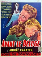 Avant le d&eacute;luge - Belgian Movie Poster (xs thumbnail)