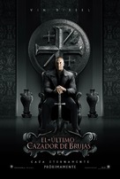 The Last Witch Hunter - Spanish Movie Poster (xs thumbnail)