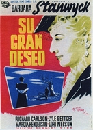 All I Desire - Spanish Movie Poster (xs thumbnail)
