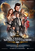 The Three Musketeers - Polish Movie Poster (xs thumbnail)