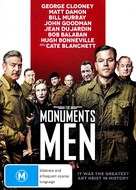 The Monuments Men - Australian DVD movie cover (xs thumbnail)