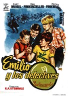 Emil und die Detektive - Spanish Movie Poster (xs thumbnail)