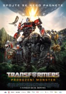 Transformers: Rise of the Beasts - Czech Movie Poster (xs thumbnail)