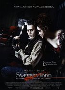 Sweeney Todd: The Demon Barber of Fleet Street - Spanish Movie Poster (xs thumbnail)