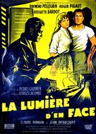 La lumi&egrave;re d&#039;en face - French Movie Poster (xs thumbnail)