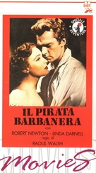 Blackbeard, the Pirate - Italian VHS movie cover (xs thumbnail)