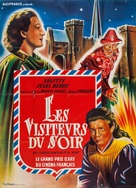 Les visiteurs du soir - French Movie Poster (xs thumbnail)