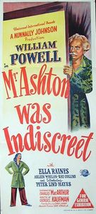 The Senator Was Indiscreet - Australian Movie Poster (xs thumbnail)