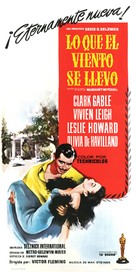 Gone with the Wind - Spanish Movie Poster (xs thumbnail)