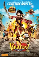 The Pirates! Band of Misfits - Australian Movie Poster (xs thumbnail)