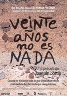 20 a&ntilde;os no es nada - Spanish poster (xs thumbnail)