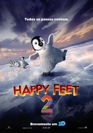 Happy Feet Two - Portuguese Movie Poster (xs thumbnail)