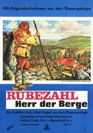 R&uuml;bezahl - Herr der Berge - German Movie Poster (xs thumbnail)