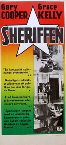 High Noon - Swedish Movie Poster (xs thumbnail)