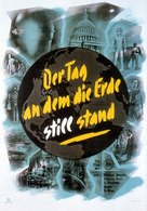 The Day the Earth Stood Still - German Movie Poster (xs thumbnail)