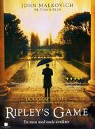 Ripley&#039;s Game - Swedish DVD movie cover (xs thumbnail)
