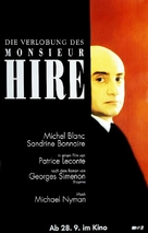 Monsieur Hire - German Movie Poster (xs thumbnail)
