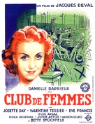 Club de femmes - French Movie Poster (xs thumbnail)