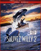 Free Willy 2: The Adventure Home - French Movie Cover (xs thumbnail)