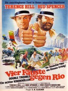 Non c&#039;&eacute; due senza quattro - German Movie Poster (xs thumbnail)