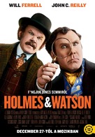 Holmes &amp; Watson - Hungarian Movie Poster (xs thumbnail)