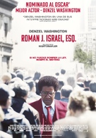 Roman J Israel, Esq. - Spanish Movie Poster (xs thumbnail)