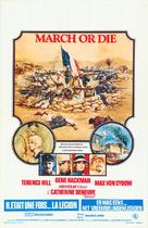 March or Die - Belgian Movie Poster (xs thumbnail)