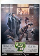 Without a Clue - Belgian Movie Poster (xs thumbnail)