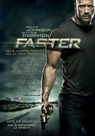 Faster - Romanian Movie Poster (xs thumbnail)