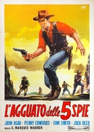 Ride a Violent Mile - Italian Movie Poster (xs thumbnail)